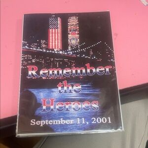Patriotic Remember the Heroes Journal